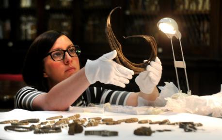 viking hoard treasure metal detecting