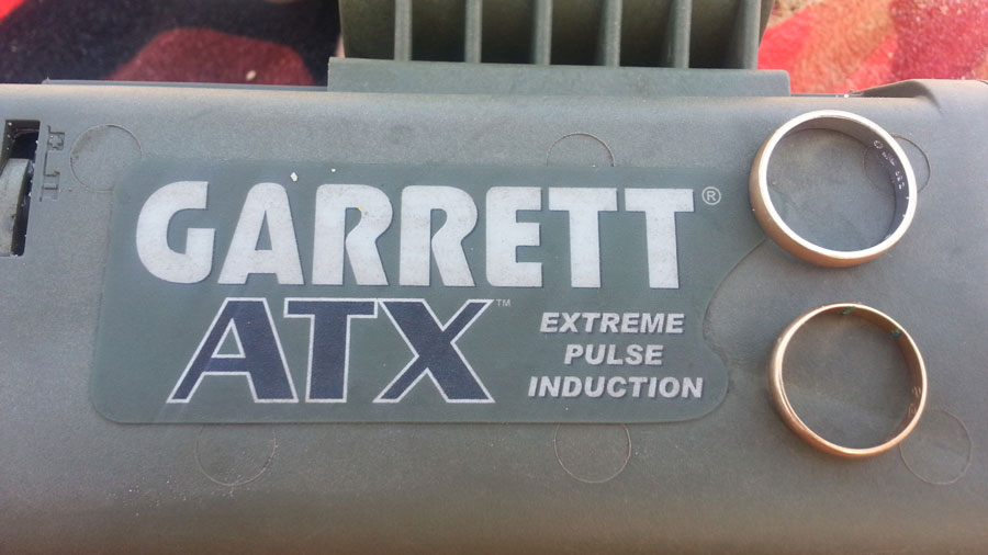 garrett atx metal detector gold