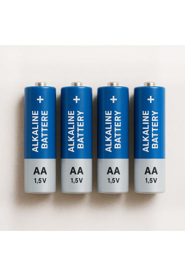 AA Alkaline Batteries – Pack of 4 