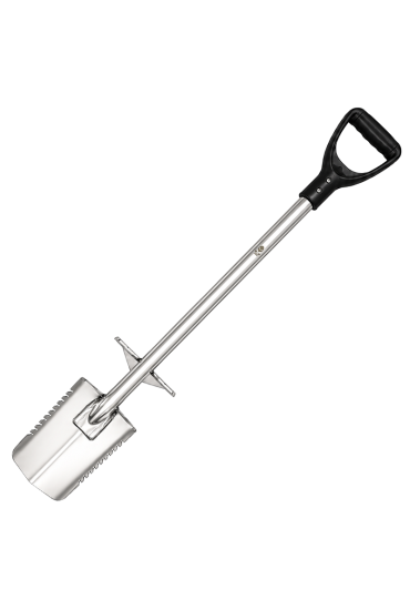 Black Ada Ridgeback Stainless Steel Spade