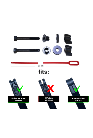 XP Coils fitting kit - XPD038HFA
