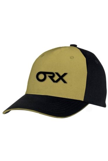 Black and Yellow baseball cap with ORX logo