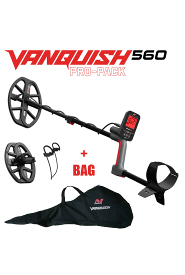 Minelab Vanquish 560 Pro Pack + BAG