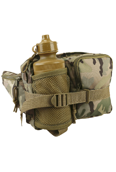 Waist Pouch with Bottle - British Terrain Pattern