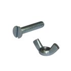 Arm cup screw for round stem arm cup