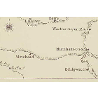 75 Bridgwater, Quantocks and part Exmoor Reprint Victorian Ordnance Survey Map