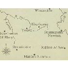 84 Sherborne Reprint Victorian Ordnance Survey Map