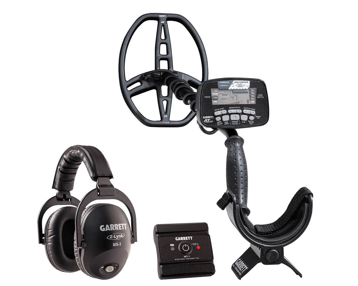 Garrett A Pro Metal Detector with Wireless MS3 Headphones and z-Lynk Transmitter Garrett A Pro Metal Detector with Wireless MS3 Headphones and z-Lynk Transmitter