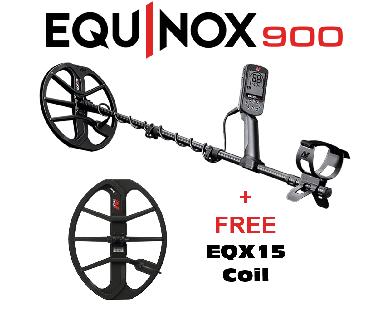 Minelab Equinox 900 + EQX15 Coil | Regton Ltd