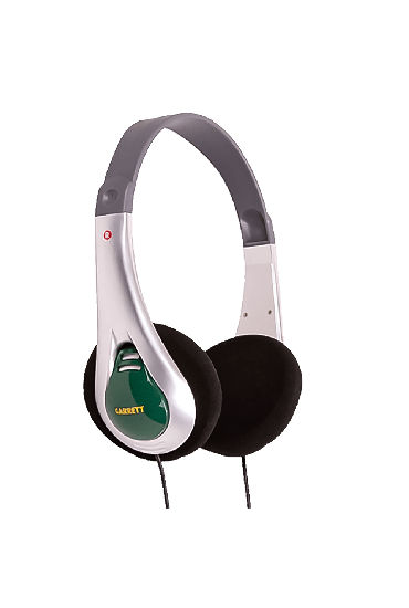 Experience clear audio and comfort with Garrett Treasure Sound stereo headphones. Designed for metal detecting with a right-angle 1/4" jack plug.