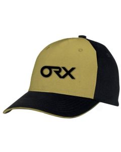 Black and Yellow baseball cap with ORX logo