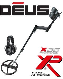 XP DEUS with 11" X35 Coil and WS5 headphones