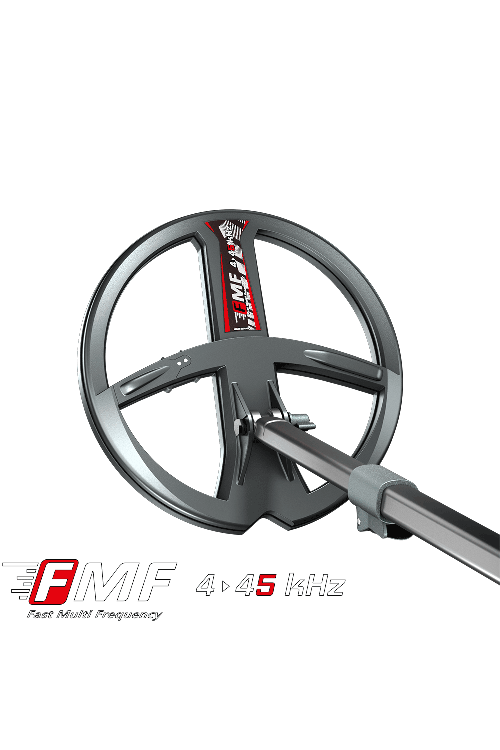 9" FMF coil with coil cover and stem for XP Deus II metal detector