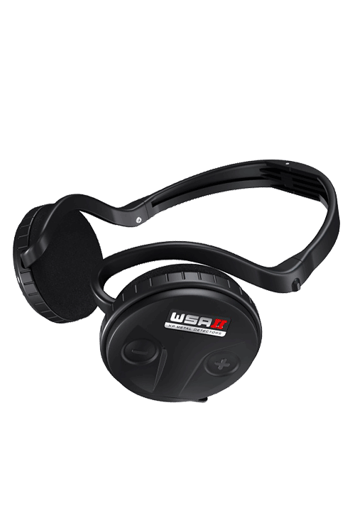 XP WSAII Wireless Headphones for DEUS II metal detector.