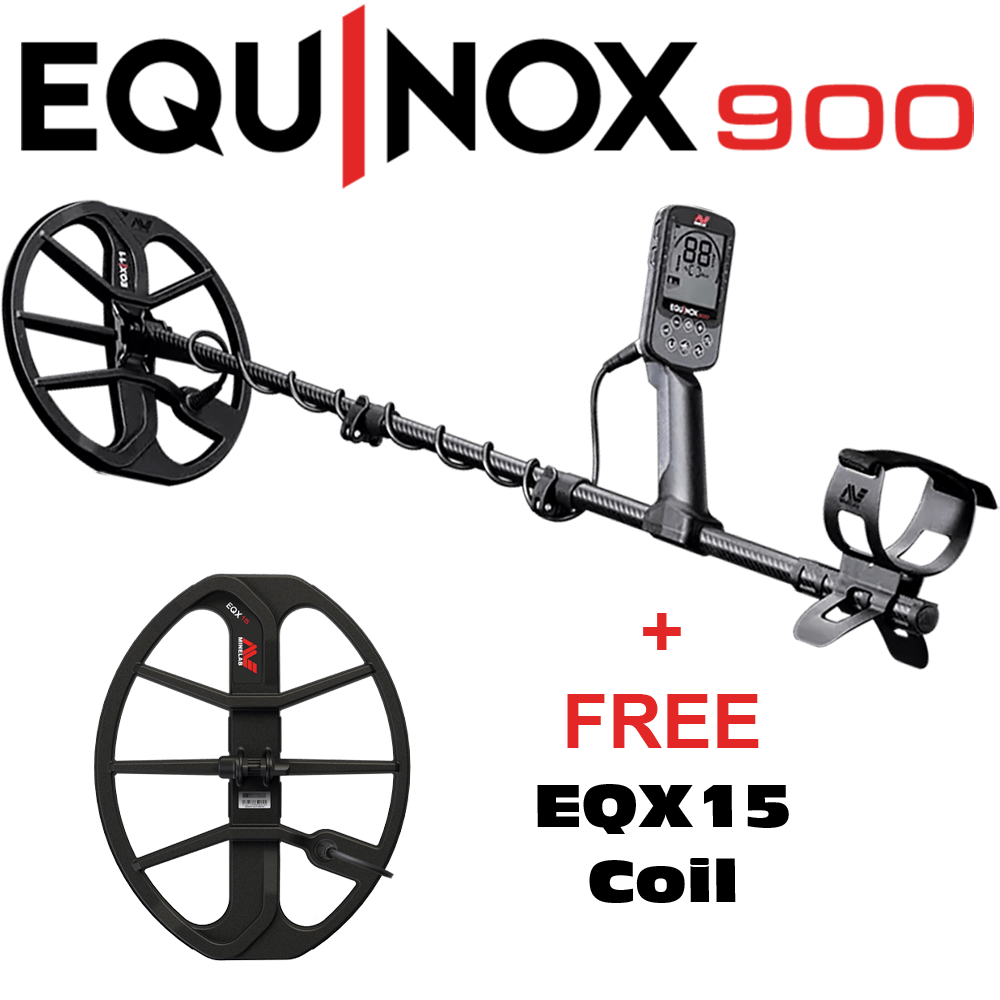 Minelab Equinox 900 + EQX15 Coil | Regton Ltd