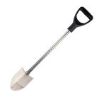 Maximus Extended Stainless Steel Spade - Black Ada