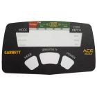 Front Panel Decal for Garrett Ace 200i