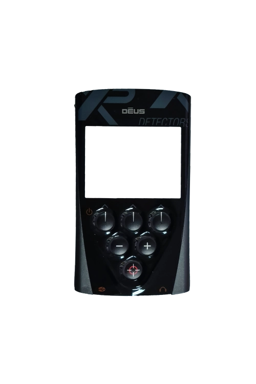 DEUS remote control front panel with touchpads