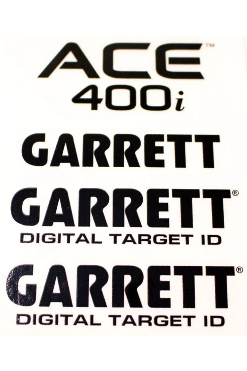 Label set for Garrett Ace400i