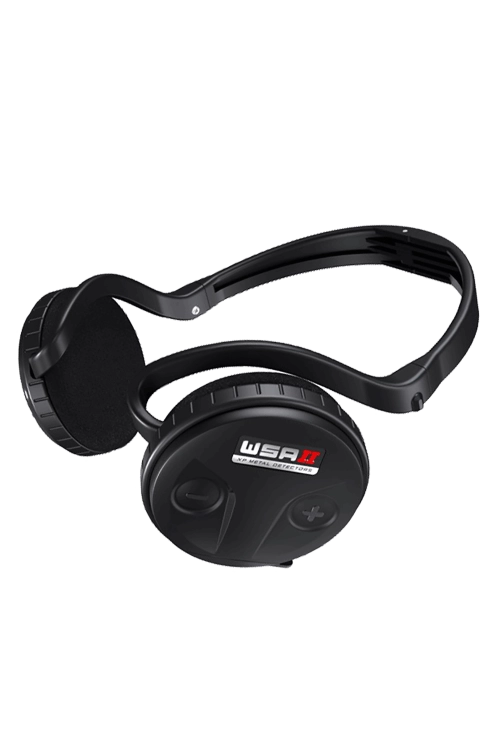 XP WSAII Wireless Headphones for DEUS II metal detector.
